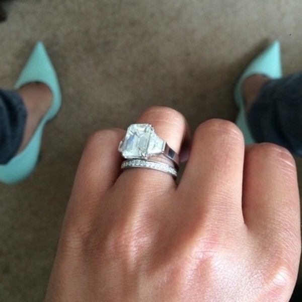 Cheryl Cole a jej zásnubný prsteň i obrúčka